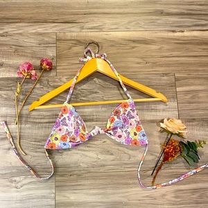 Frankies Bikini Gabe Halter String Bikini Mariposa